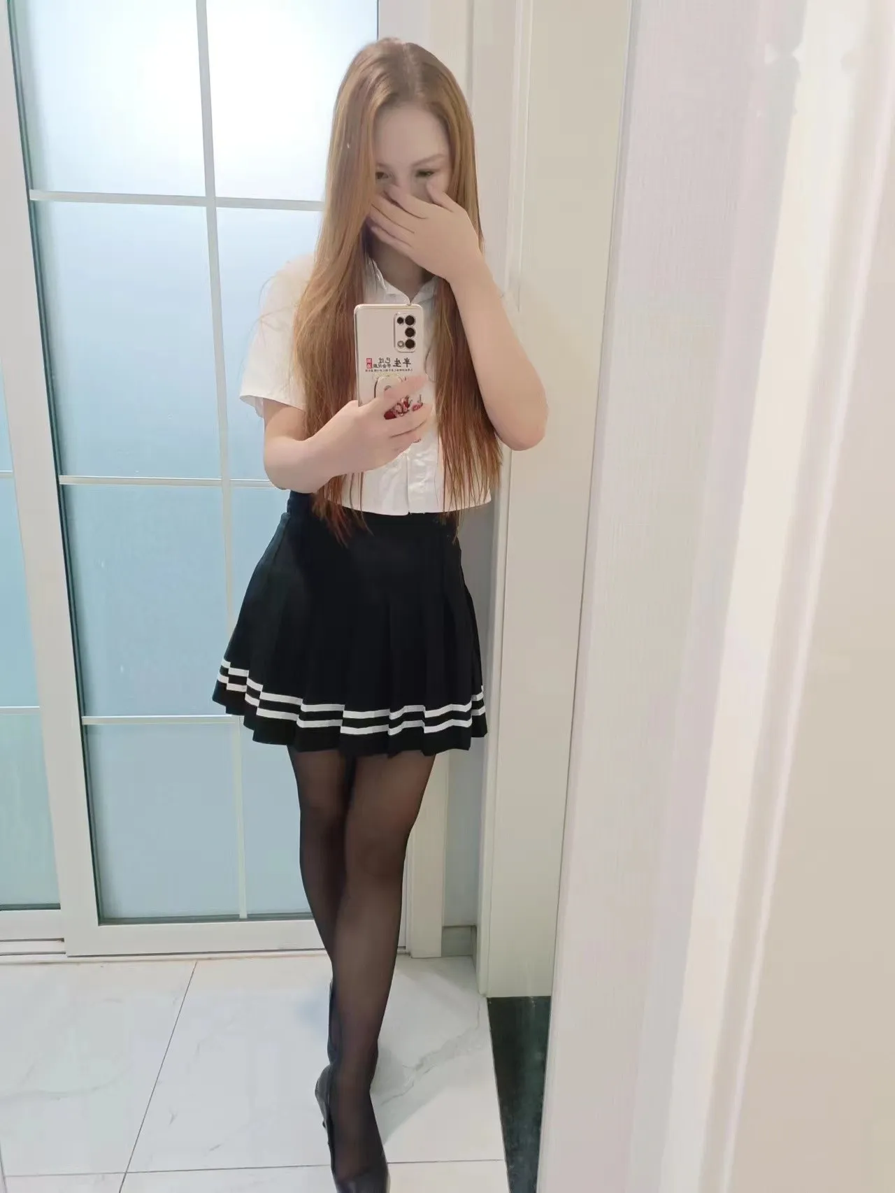 皮肤白