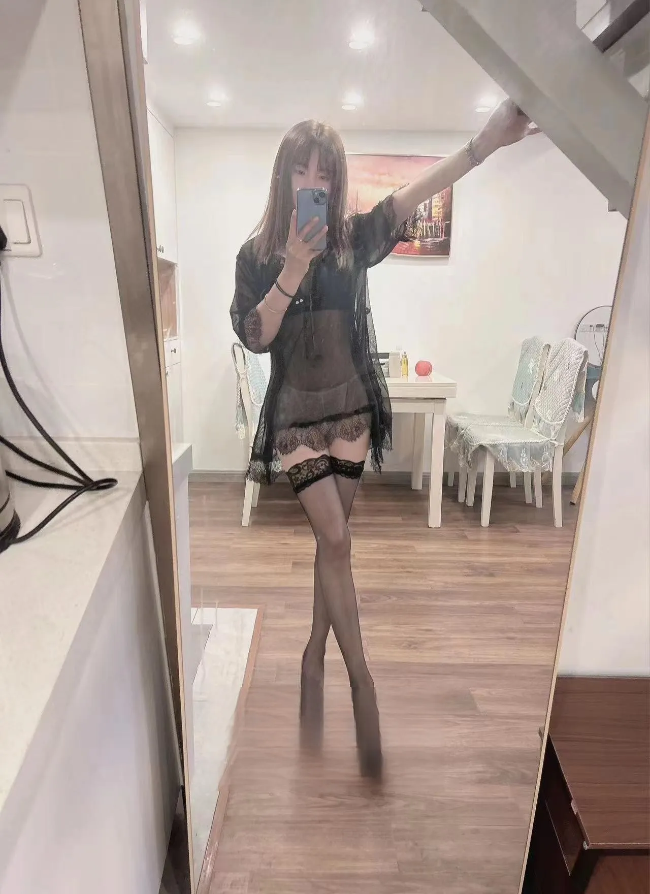 酥胸平模身材小兔子