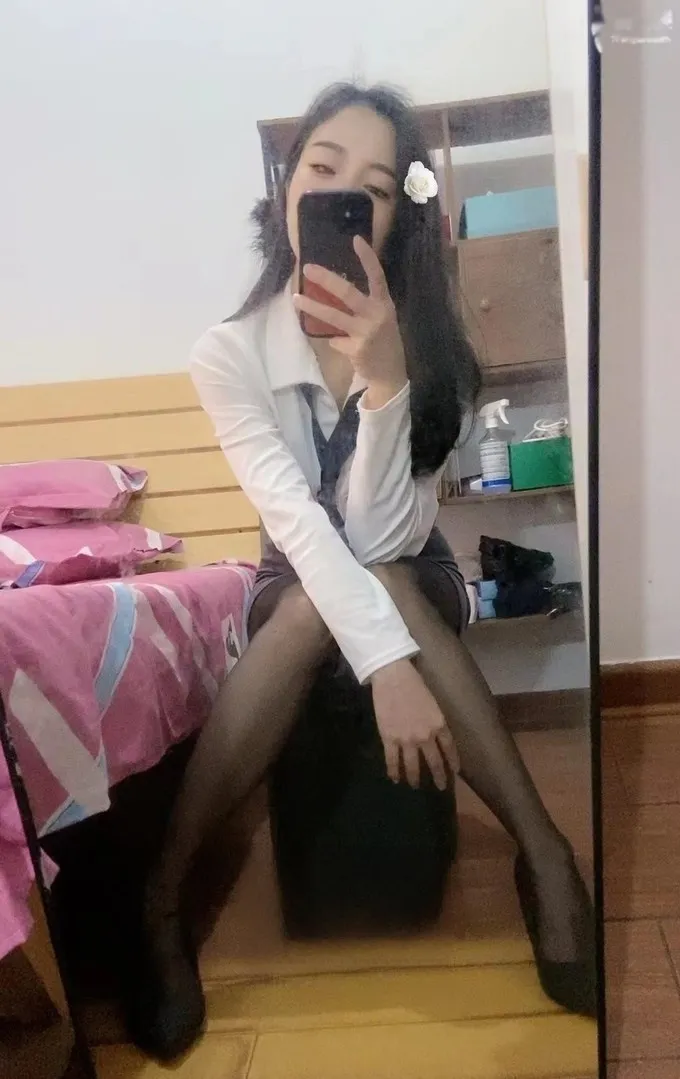 杭州西湖黑丝妹