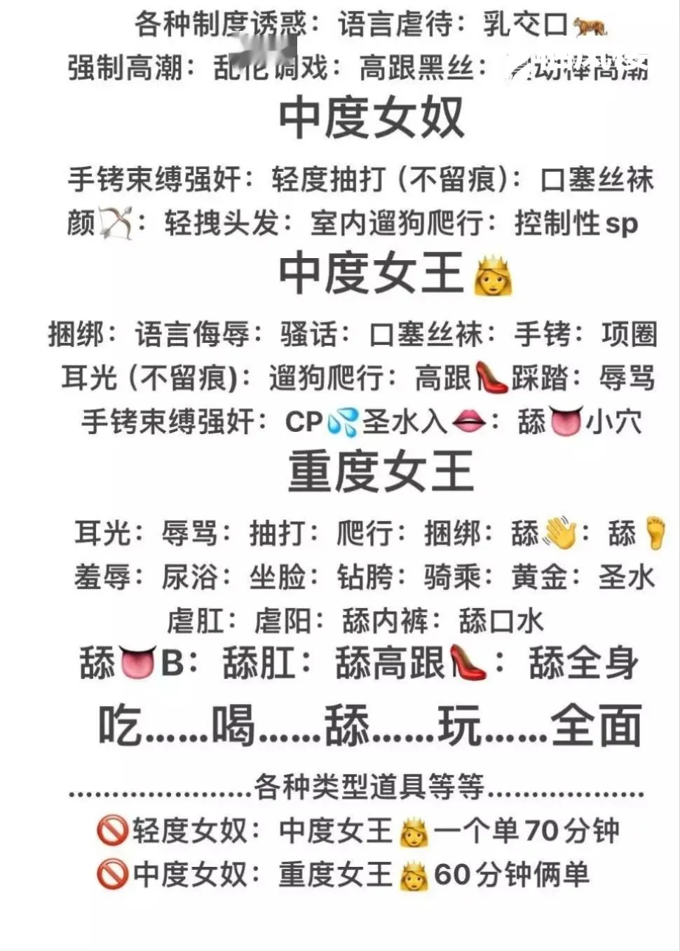 专业女奴