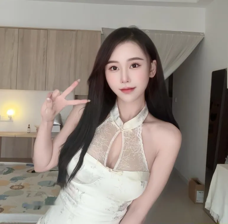 天河肤白腿长小姐姐